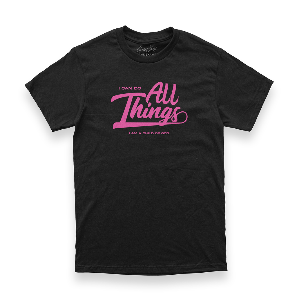 God's Child "I Can Do All Things" Midweight T-Shirt