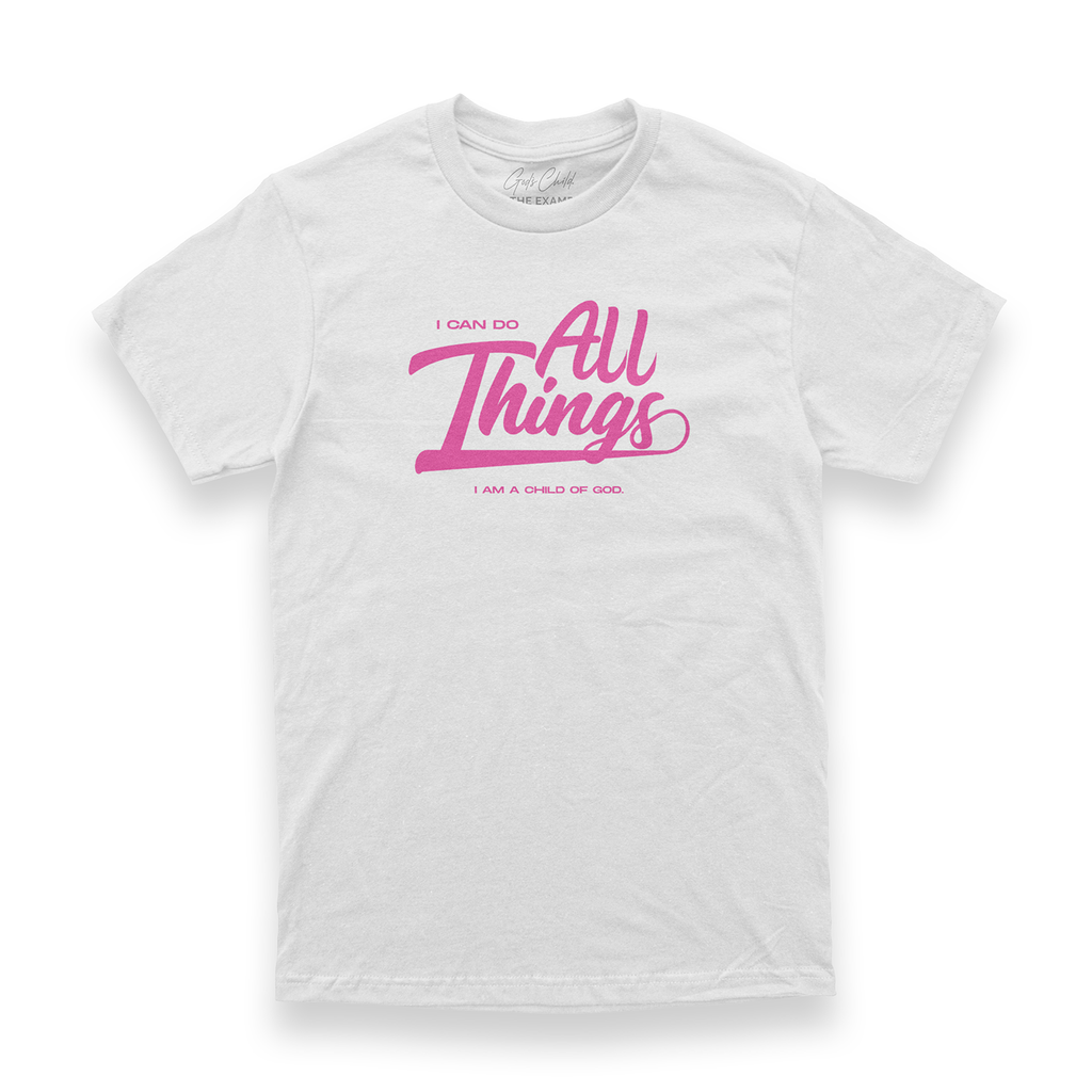 God's Child "I Can Do All Things" Midweight T-Shirt