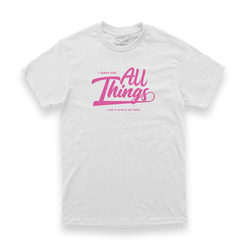 God's Child "I Can Do All Things" Midweight T-Shirt