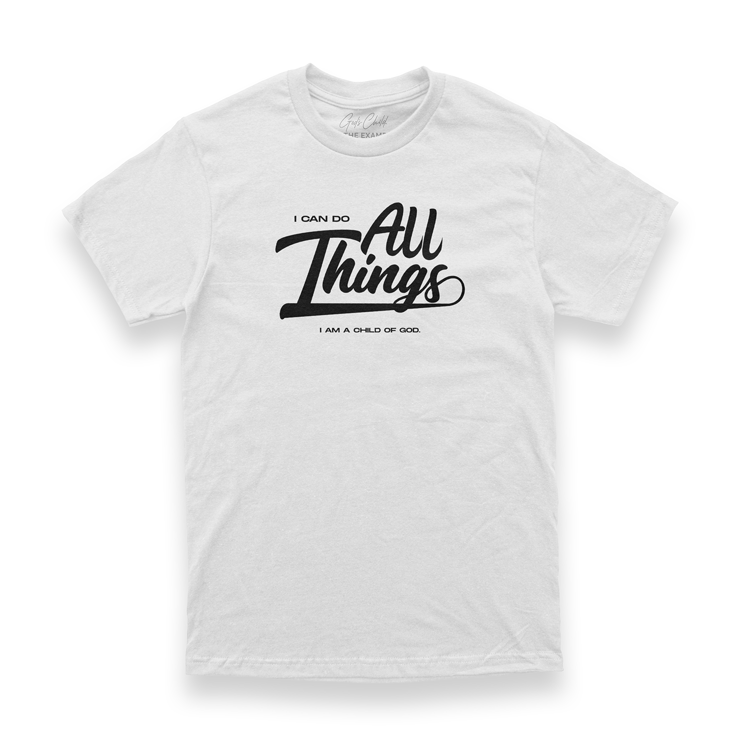 God's Child "I Can Do All Things" Midweight T-Shirt