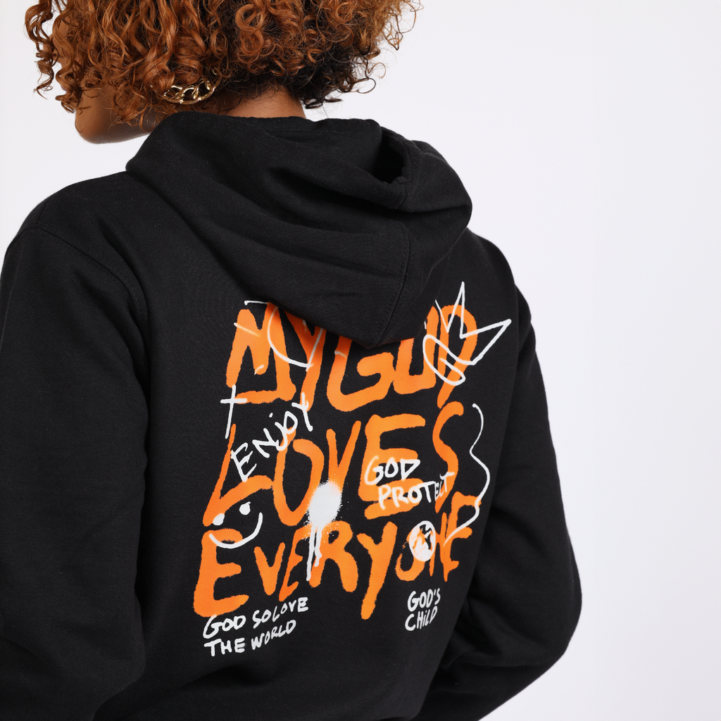God`s Child "My God Loves Everyone" Heavyweight Hoodie