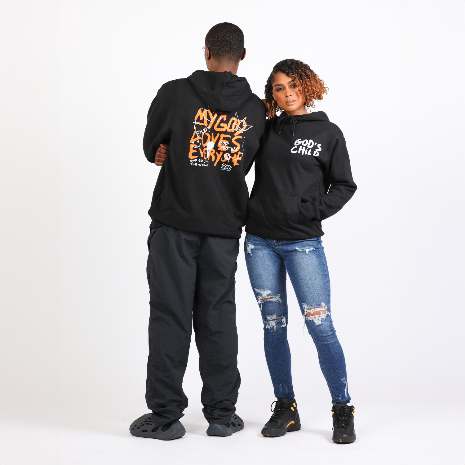 God`s Child "My God Loves Everyone" Heavyweight Hoodie