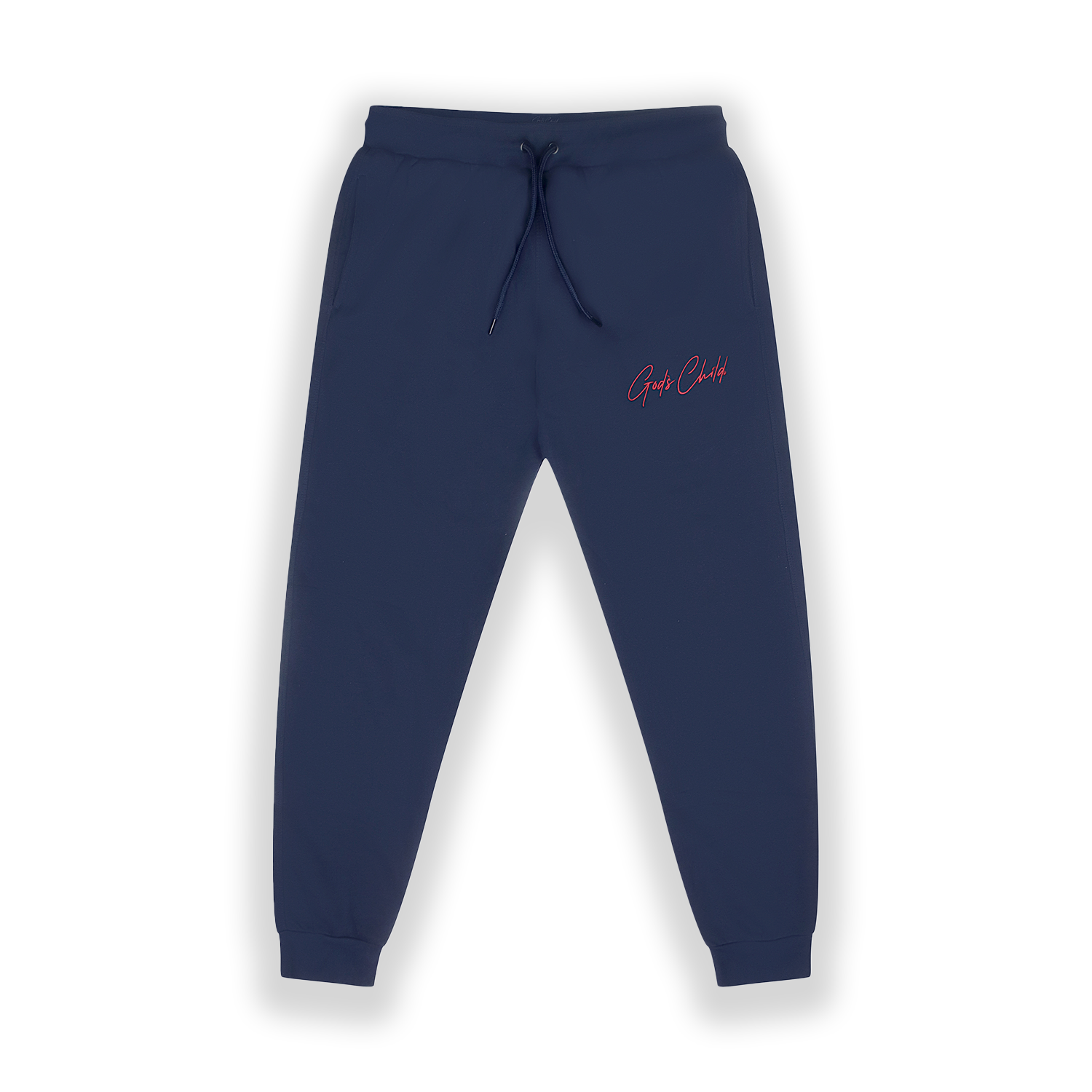 God`s Child Premium Signature Fleece Joggers Pants "Navy" 2.O