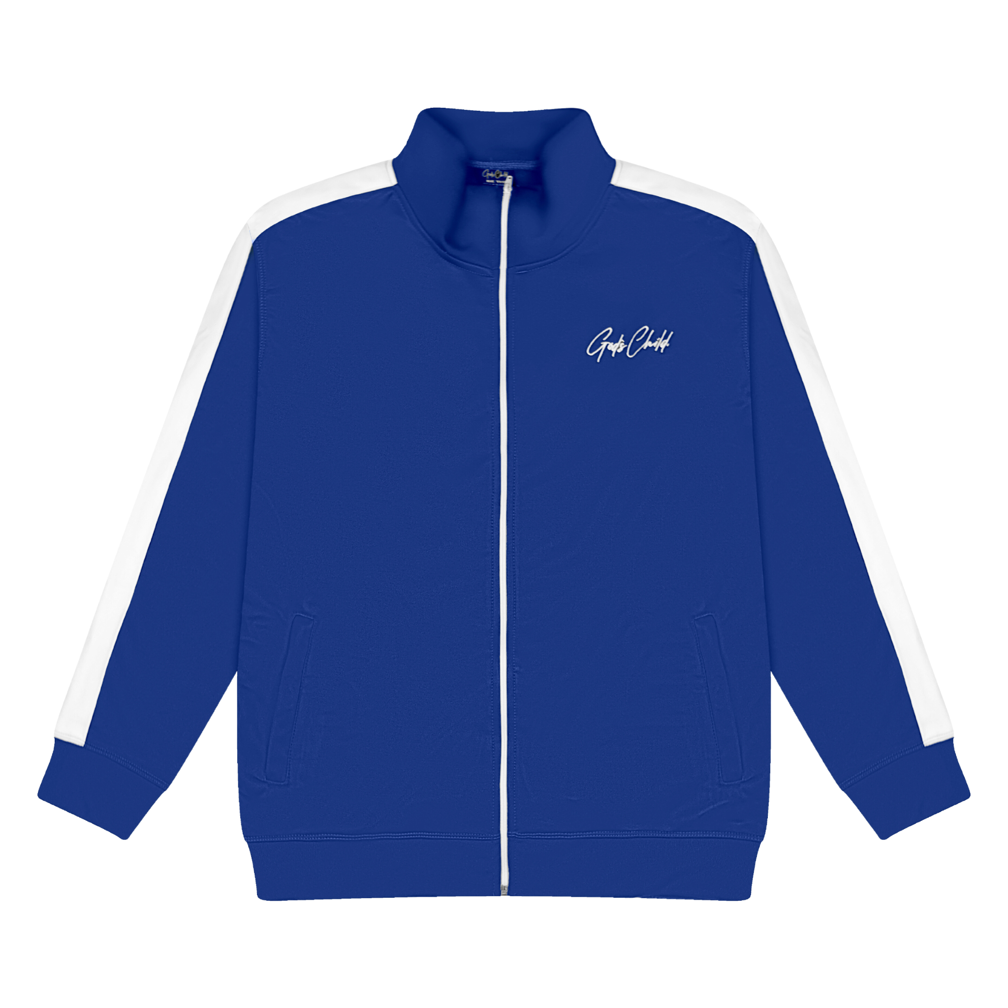 God`s Child Classic Track Jacket (Royal) **MUST SIZE UP**
