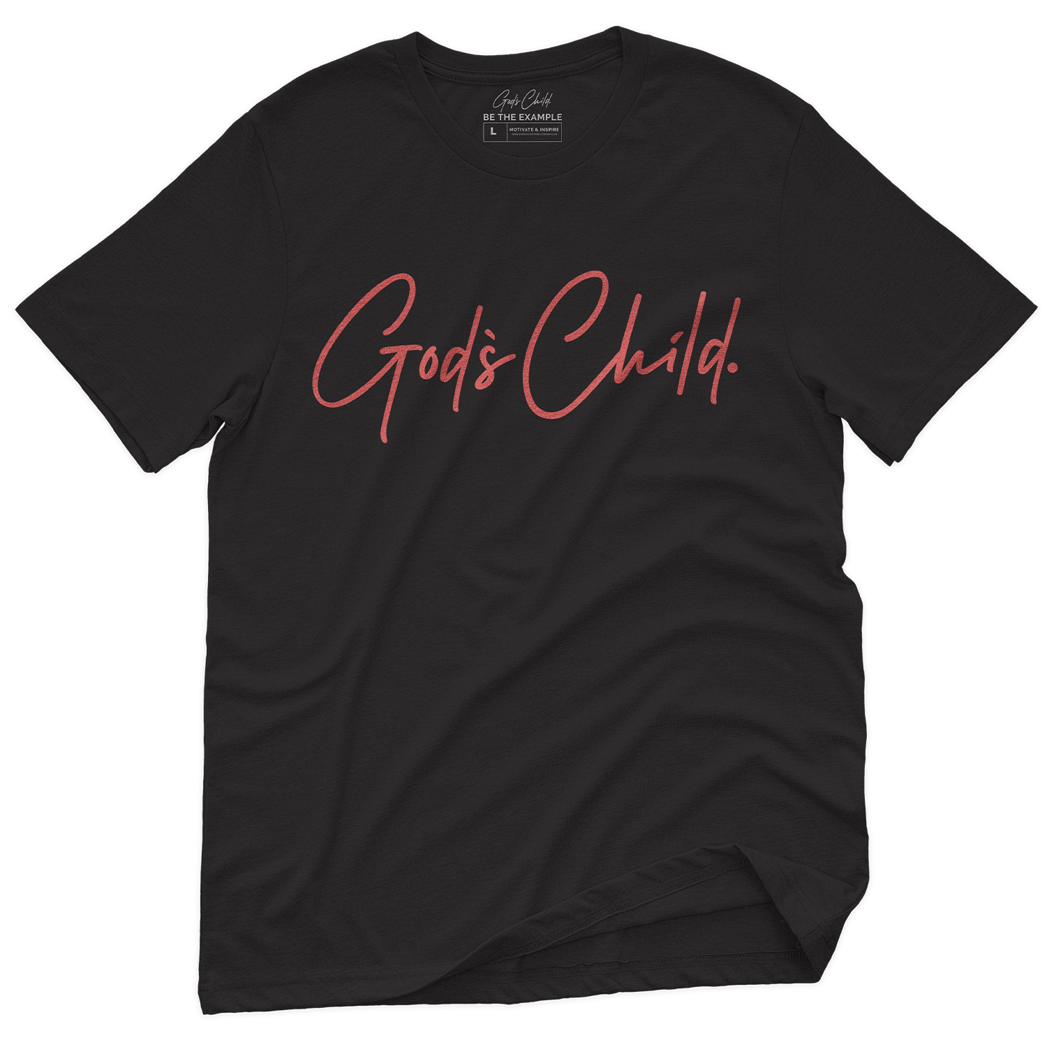 Big Signature Tee " Black & Red "