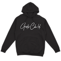 God`s Child "Big Signature" Fleece Pullover Hoodie (Black & White)