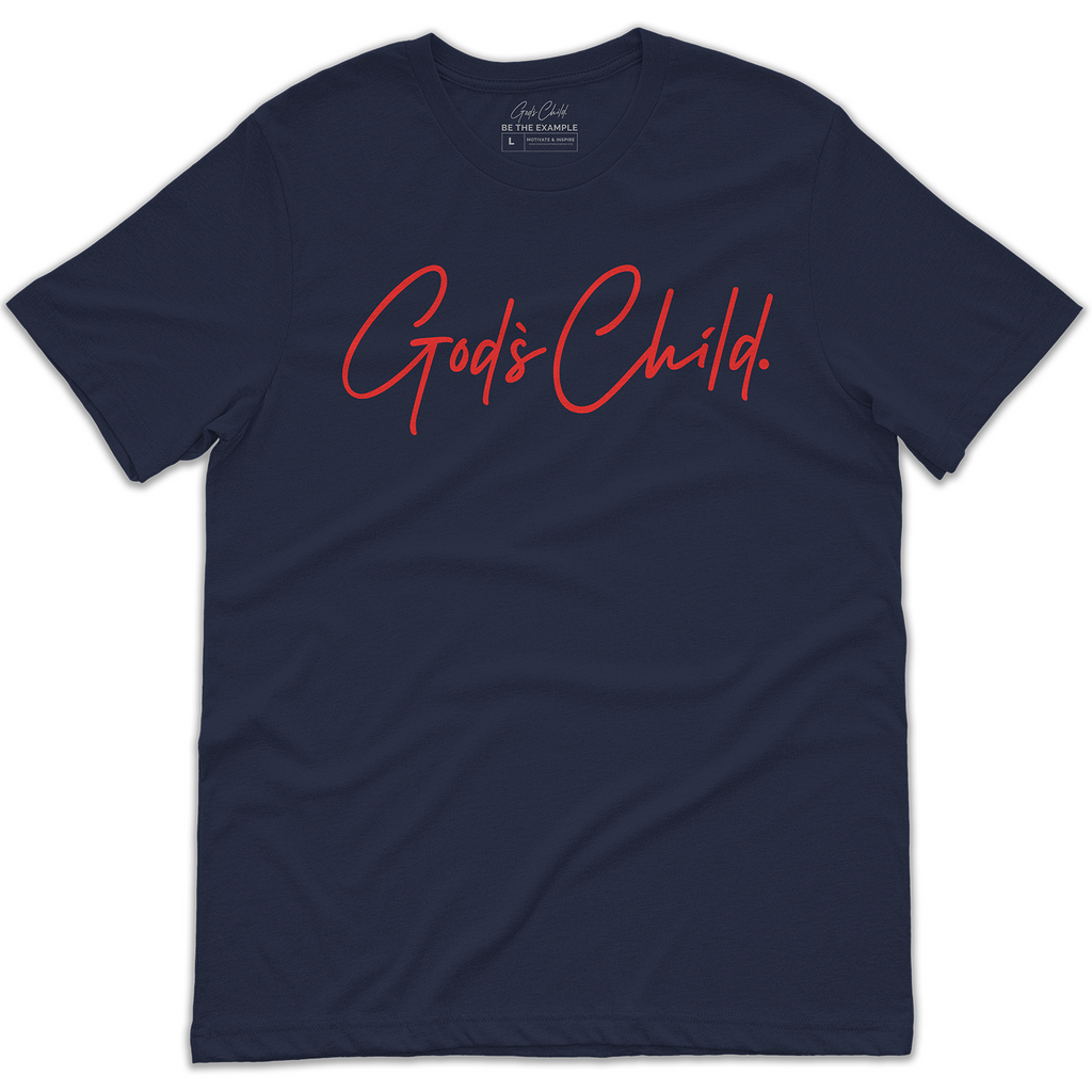 Big Signature Tee " Navy Blue "