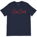 Big Signature Tee " Navy Blue "